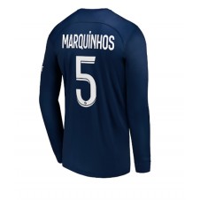 Paris Saint-Germain Marquinhos #5 Hemmatröja 2022-23 Långa ärmar